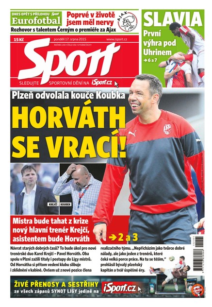 Sport - 17.8.2015