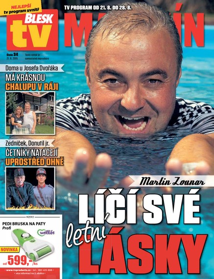 Blesk Tv magazín - 21.8.2015