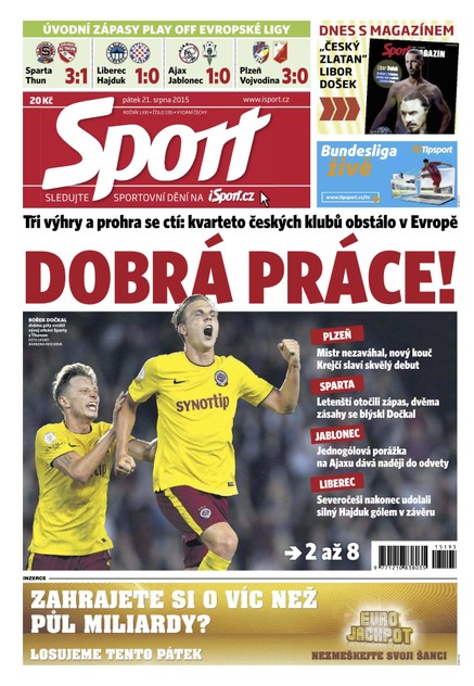 Sport - 21.8.2015