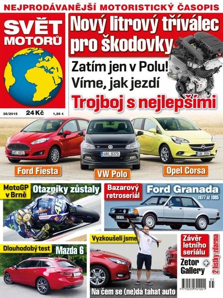 Svět motorů - 24.8.2015