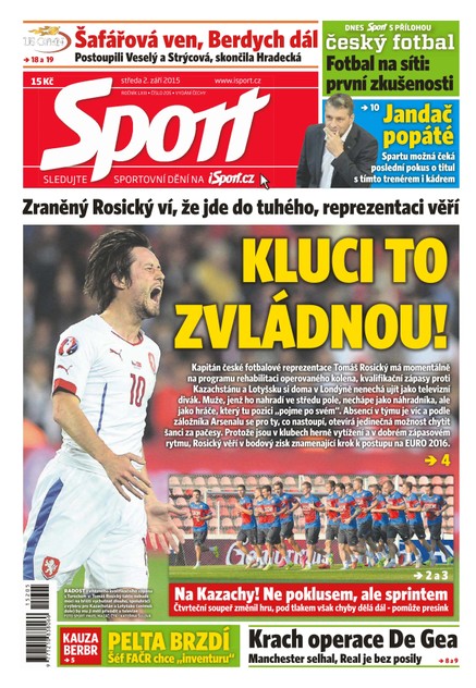 Sport - 2.9.2015