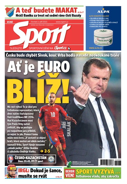 Sport - 3.9.2015