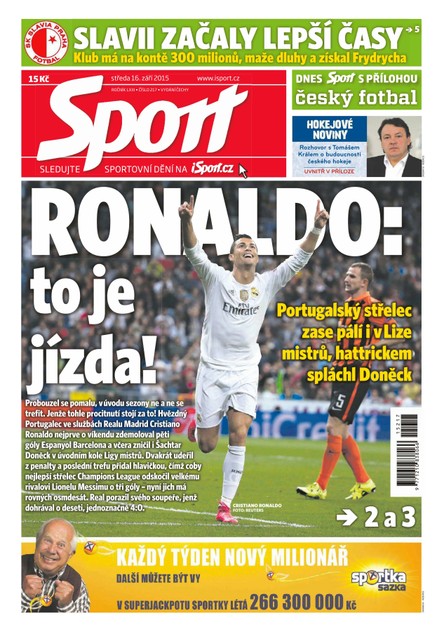 Sport - 16.9.2015