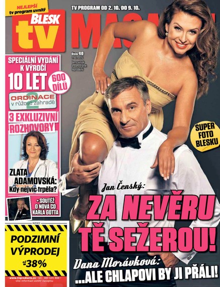 Blesk Tv magazín - 2.10.2015