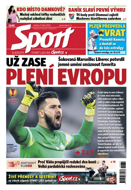 Sport - 3.10.2015