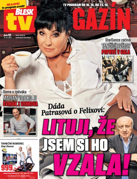 Blesk Tv magazín - 16.10.2015