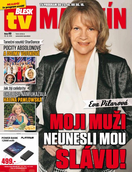 Blesk Tv magazín - 23.10.2015
