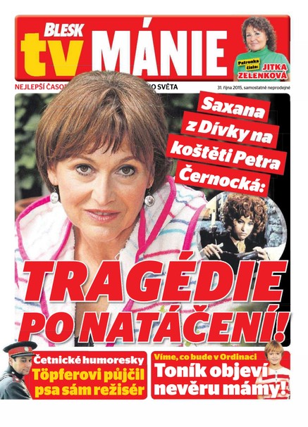 Blesk Tv manie - 31.10.2015