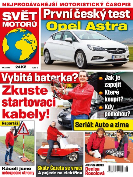 Svět motorů - 9.11.2015