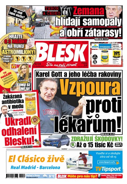 Blesk - 20.11.2015