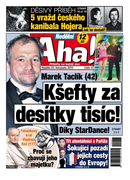 Nedělní AHA! - 22.11.2015