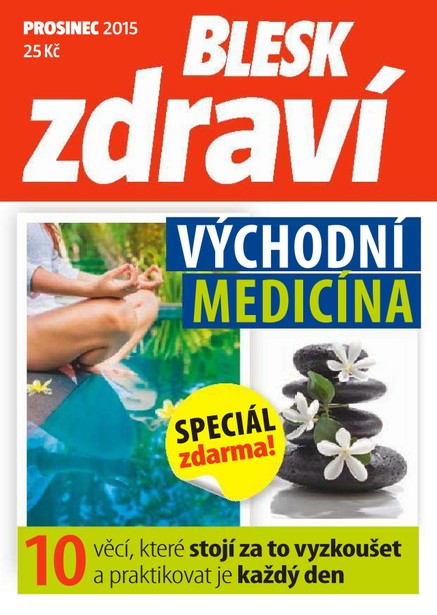 Příloha Blesk Zdraví - Východní medicína - 11/2015