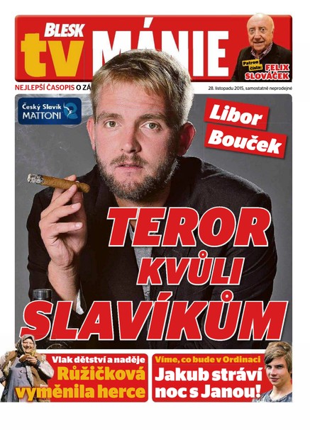 Blesk Tv manie - 28.11.2015