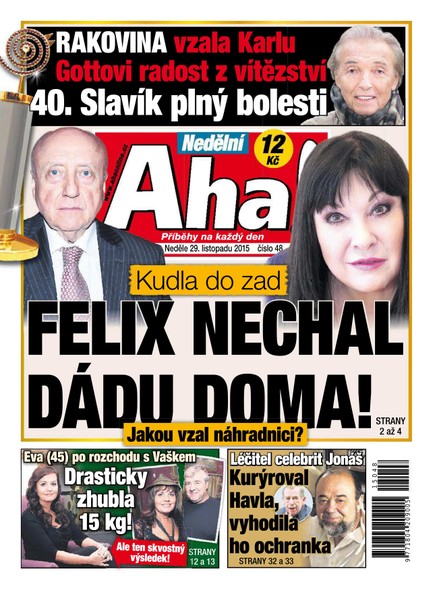 Nedělní AHA! - 29.11.2015
