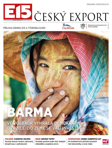 Český export - Barma, prosinec 2015