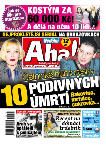 Nedělní AHA! - 13.12.2015
