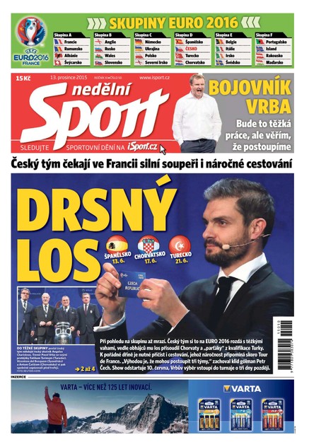 Nedělní Sport - 13.12.2015