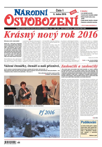 Národní Osvobození 1/2016
