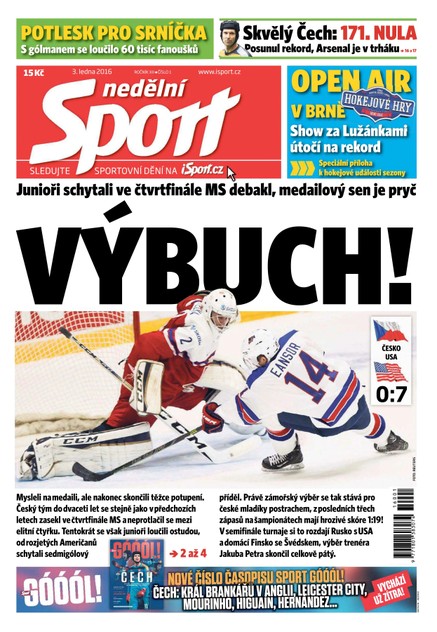 Nedělní Sport - 3.1.2016