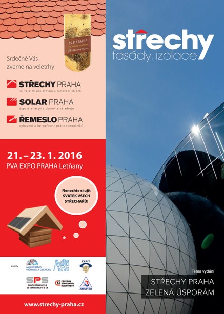 Střechy-Fasády-Izolace 01/2016