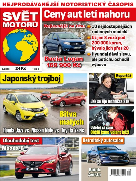 Svět motorů - 18.1.2016