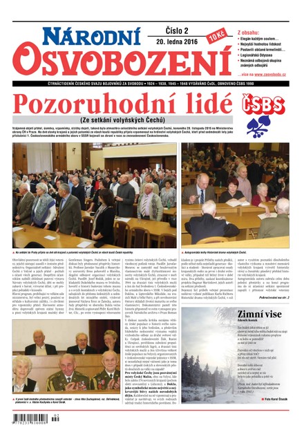 Národní Osvobození 2/2016
