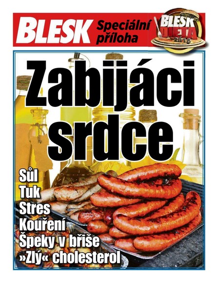 Blesk příloha ZABIJÁCI SRDCE - 18.1.2016