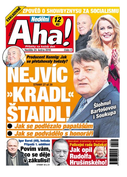 Nedělní AHA! - 24.1.2016