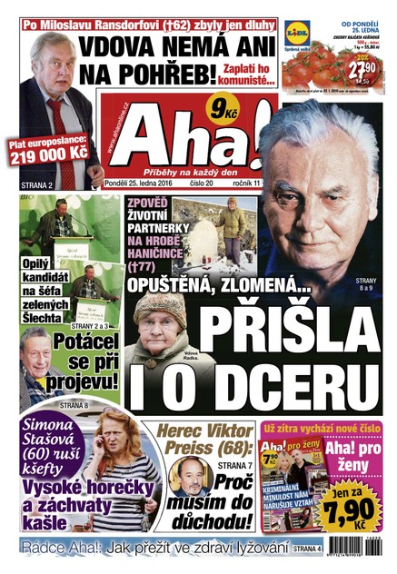 AHA! - 25.1.2016