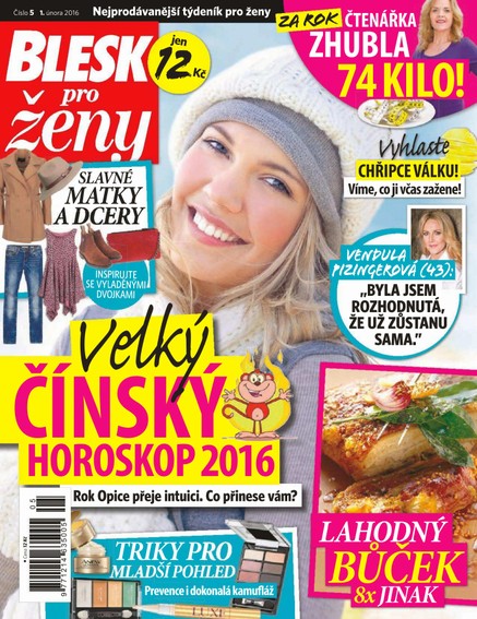 Blesk pro ženy - 1.2.2016