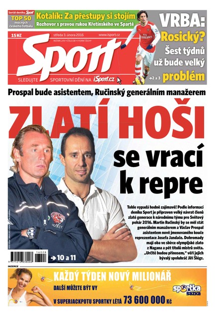 Sport - 3.2.2016