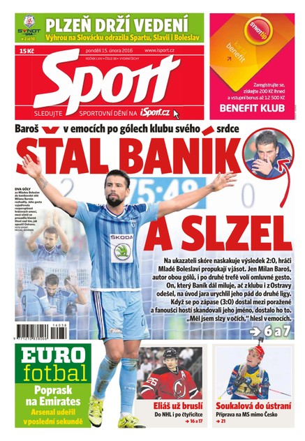 Sport - 15.2.2016