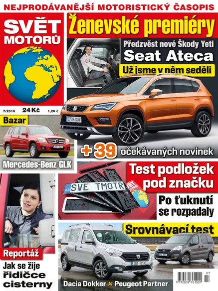 Svět motorů - 15.2.2016