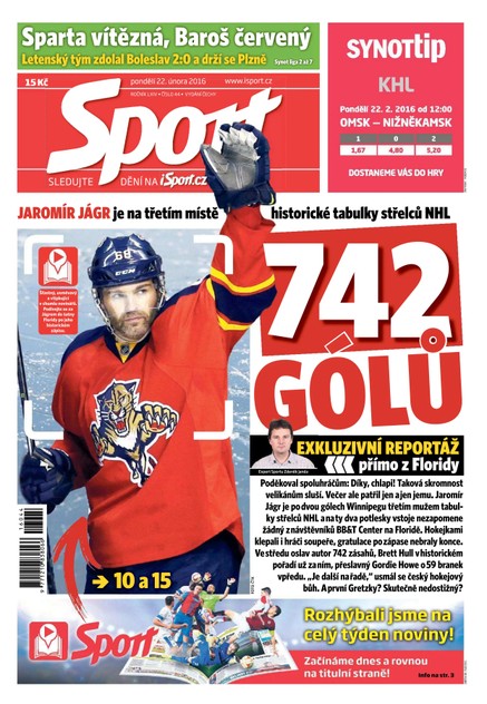 Sport - 22.2.2016