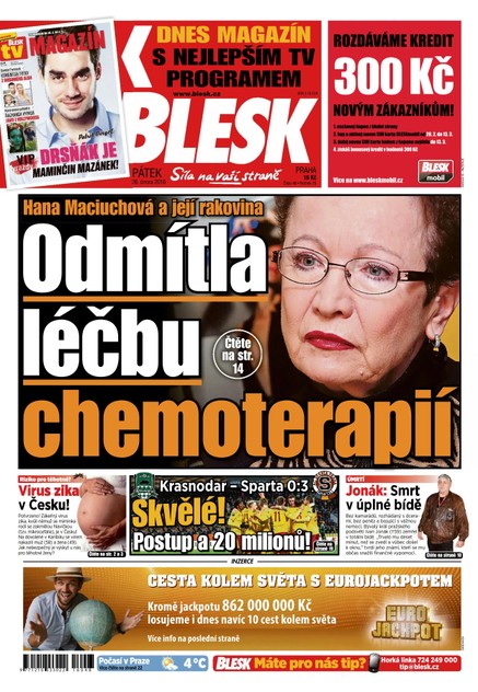 Blesk - 26.2.2016