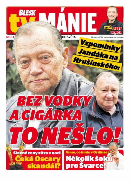 Blesk Tv manie - 27.2.2016