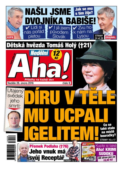 Nedělní AHA! - 28.2.2016
