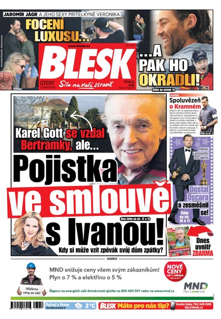 Blesk - 1.3.2016