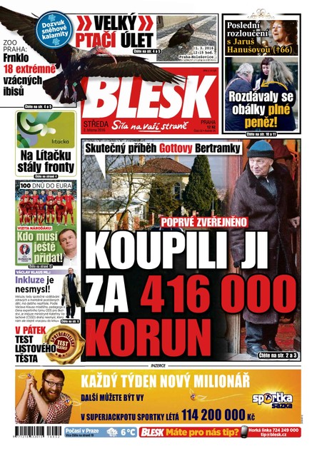 Blesk - 2.3.2016