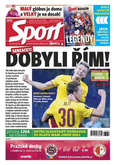 Sport - 18.3.2016