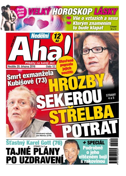 Nedělní AHA! - 20.3.2016