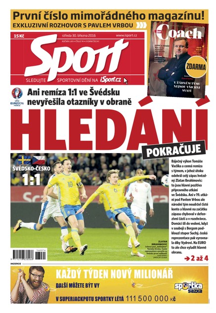 Sport - 30.3.2016