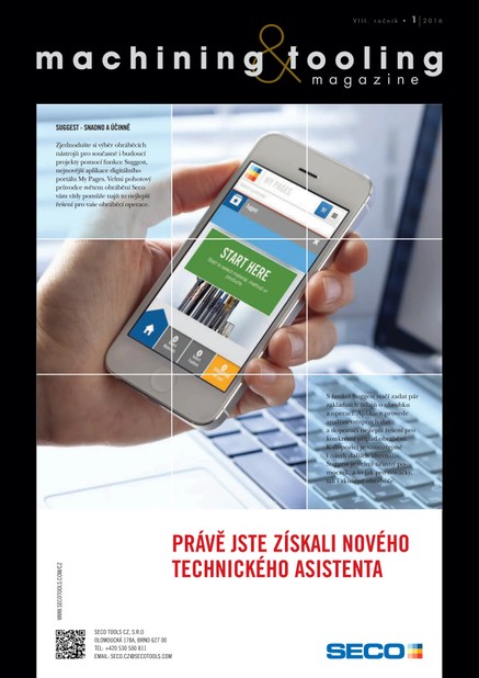 Machining &amp; tooling magazine 1/2016