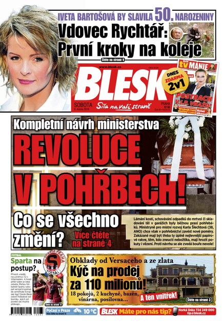 Blesk - 9.4.2016