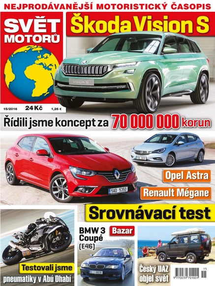 Svět motorů - 11.4.2016