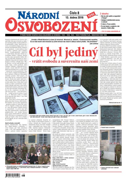Národní Osvobození 8/2016