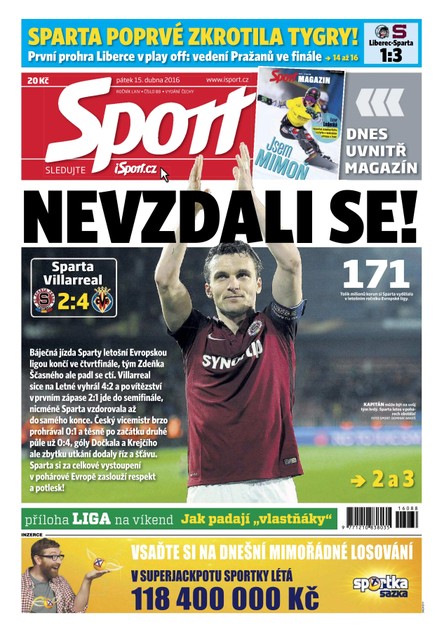 Sport - 15.4.2016