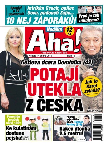 Nedělní AHA! - 17.4.2016