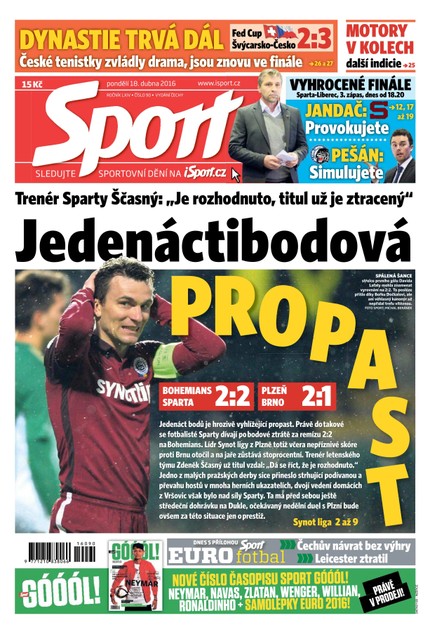 Sport - 18.4.2016