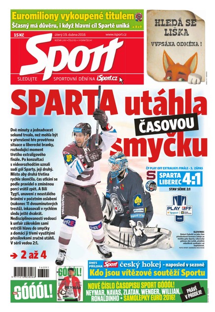 Sport - 19.4.2016